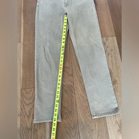 Everlane The Way High Jean Sage Green Size 27 Short - Picture 3 of 9